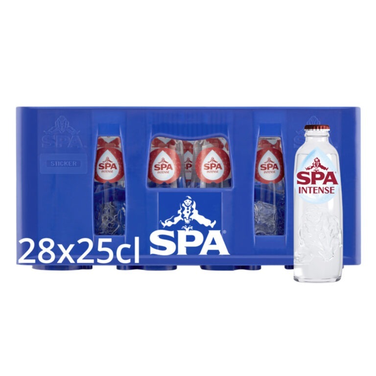 SPA INTENSE Eau Minérale Pétillante 28 x 25 cl Consignées Interdrinks