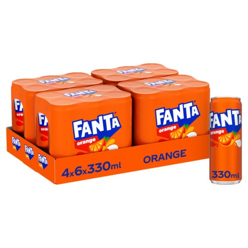 FANTA | Orange | 24 x 33 cl Canette