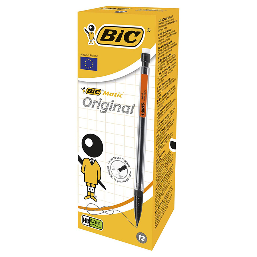 Bic Matic | Vulpotlood | 0,7 mm | 24 stuks