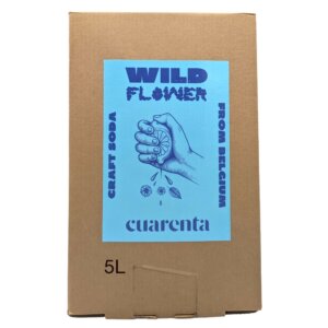 CUARENTA Craft Soda | Wild Flower | 5 l | BIB