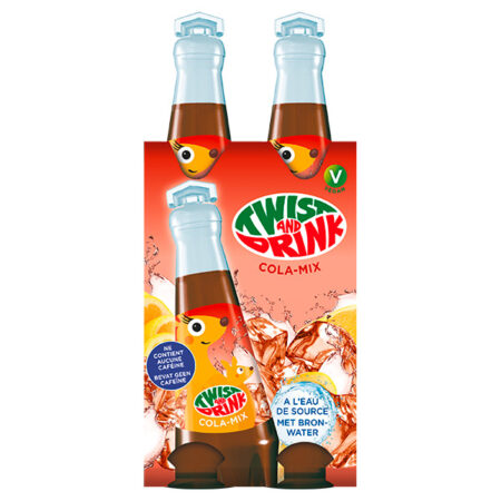 TWIST & DRINK | Cola Mix | 24 x 20 cl | Pet