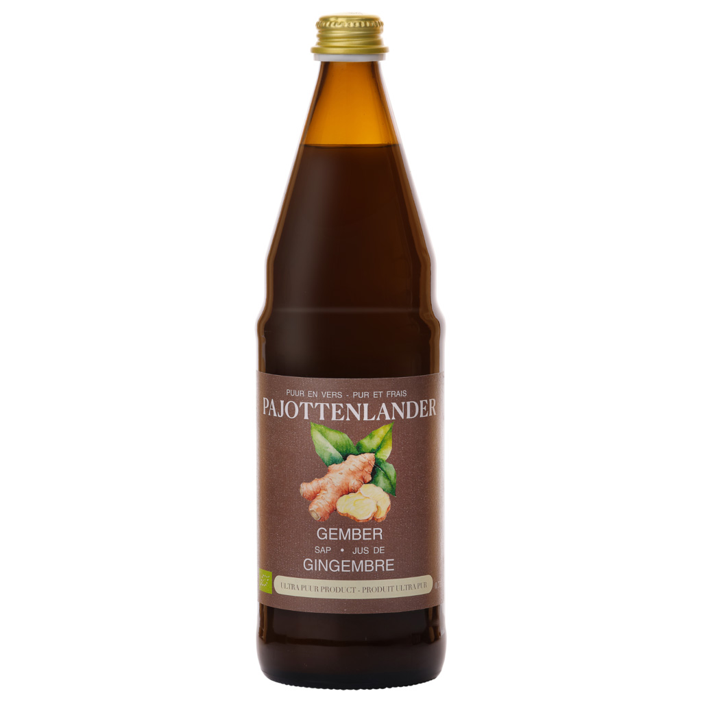 PAJOTTENLANDER | Jus de Gingembre | BIO | 6 x 75 cl