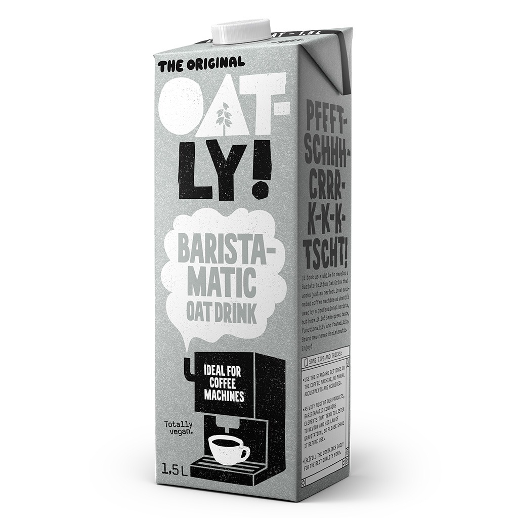 OATLY! | Baristamatic Oat Drink | 6 x 1 l Tetra