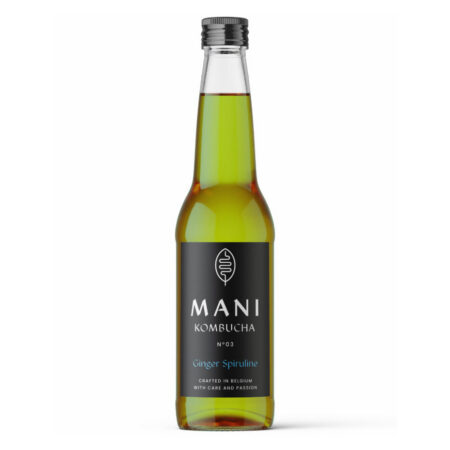 MANI | Kombucha | N°3 Ginger Spiruline | Bio | 12x275ml | OW